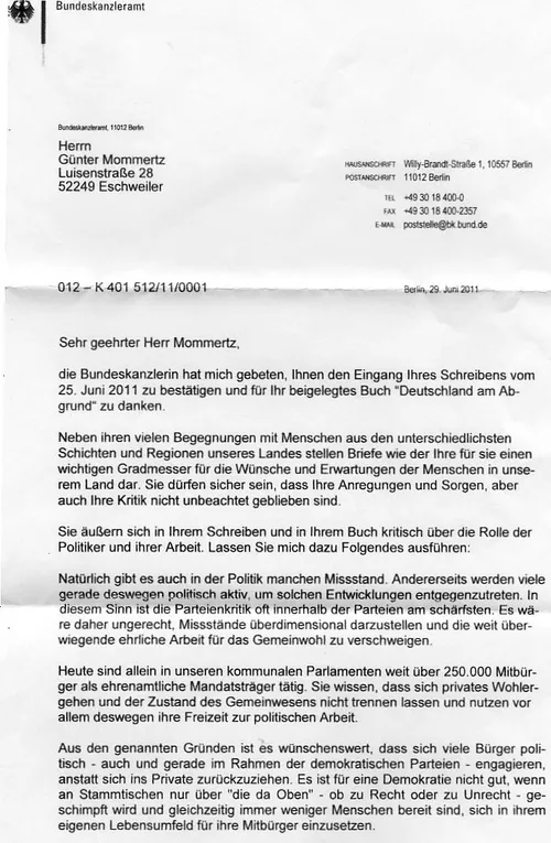 Kanzlerbrief